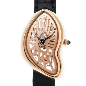 Cartier Crash de Cartier Skeleton Hand Wind Ladies Watch WHCH0006