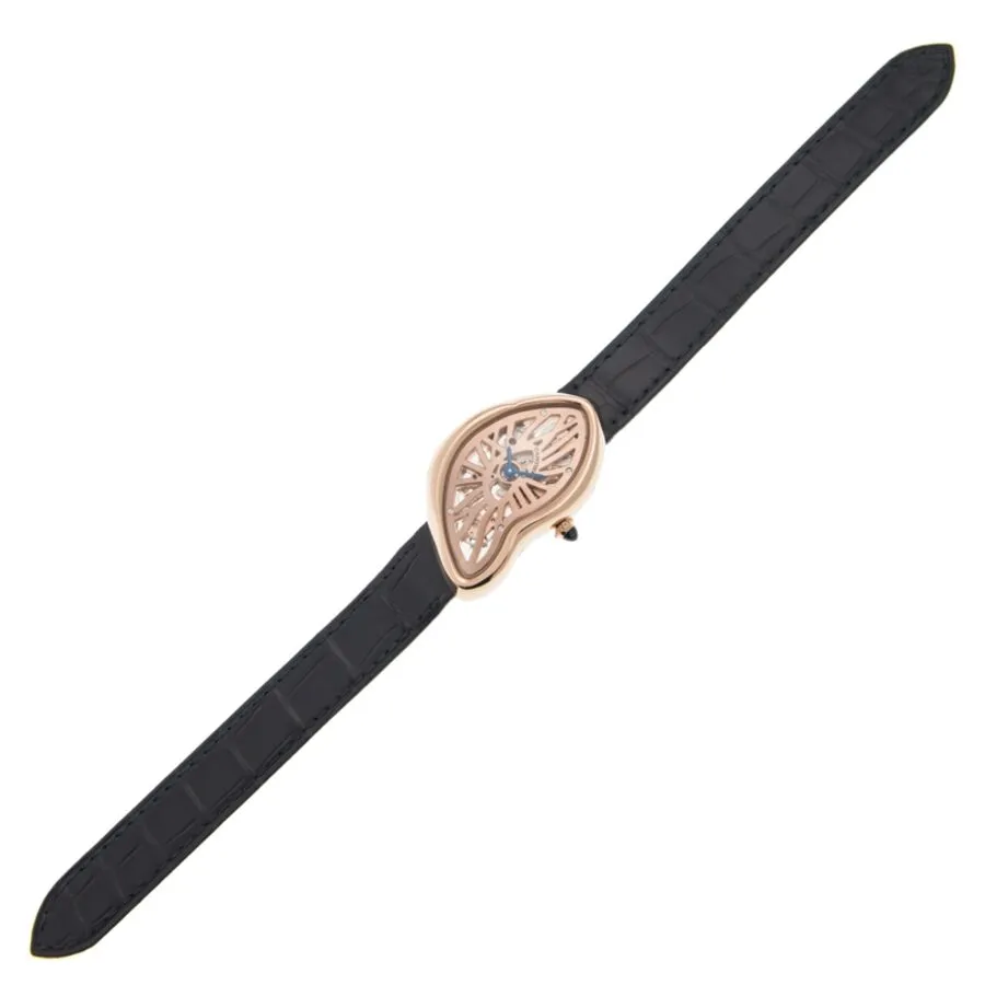 Cartier Crash de Cartier Skeleton Hand Wind Ladies Watch WHCH0006