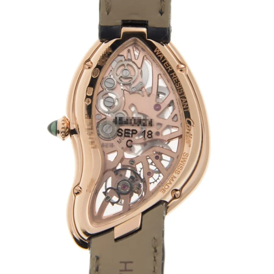 Cartier Crash de Cartier Skeleton Hand Wind Ladies Watch WHCH0006