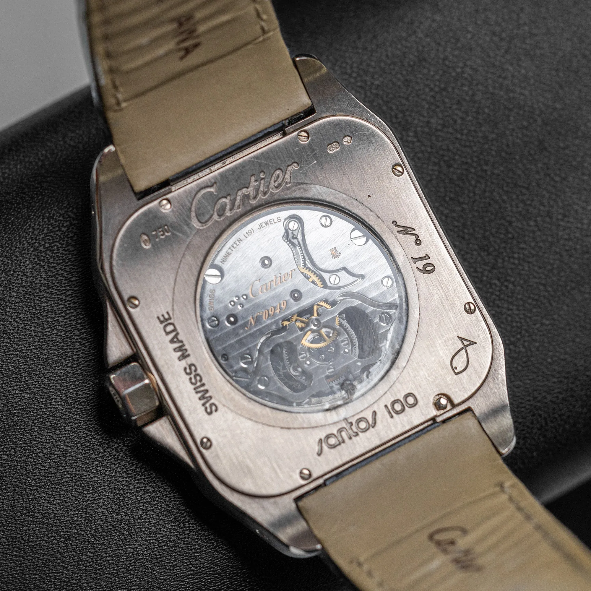 Cartier Santos 100 Flying Tourbillon W2020017