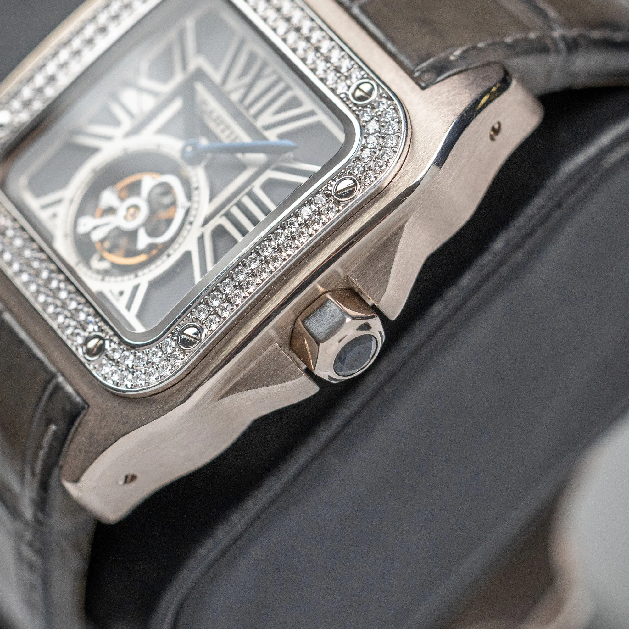 Cartier Santos 100 Flying Tourbillon W2020017