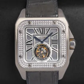 Cartier Santos 100 Flying Tourbillon W2020017