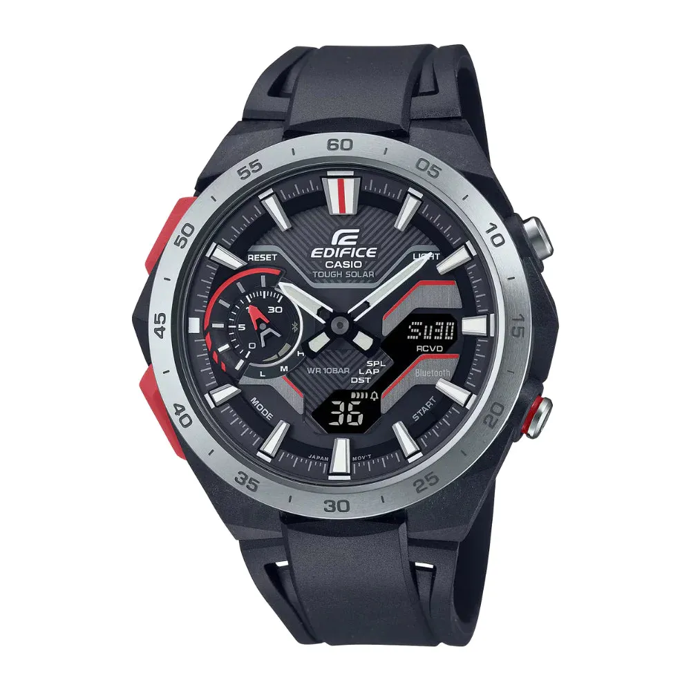 Casio Edifice Windflow Black Chronograph Men's Watch| ECB-2200P-1ADF
