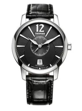 Chopard L.U.C. Classic Twin Automatic Black Dial Men's Watch 161880-1001