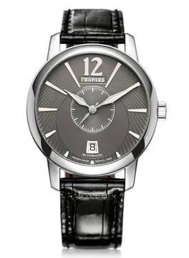 Chopard L.U.C Classic Twin Jose Carreras Automatic Black Dial Men's Watch 161909-1001