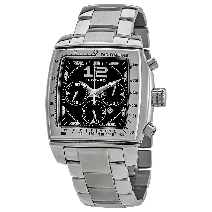 Chopard Two O Ten Sport Chronograph Automatic Black Dial Men's Watch 158462-3001