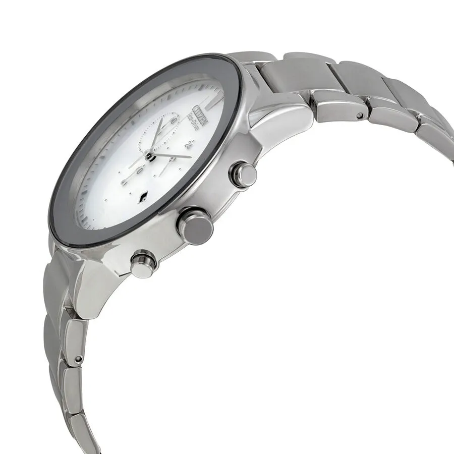 Citizen Axiom Eco-Drive Chronograph Stainless Steel Men's Watch AT2240-51A