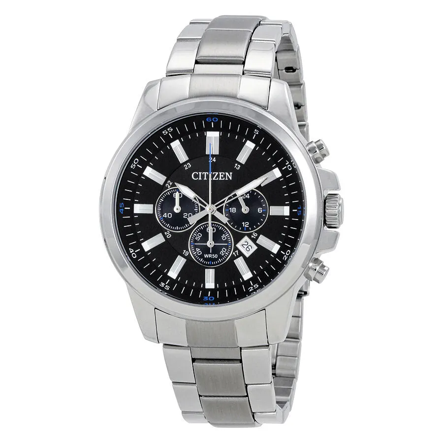 Citizen Black Dial Men's Chronograph Watch AN8080-50E