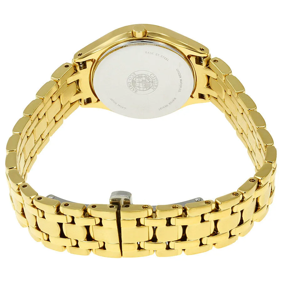 Citizen Diamond Bezel Gold-tone Stainless Steel Ladies Watch GA1062-51P