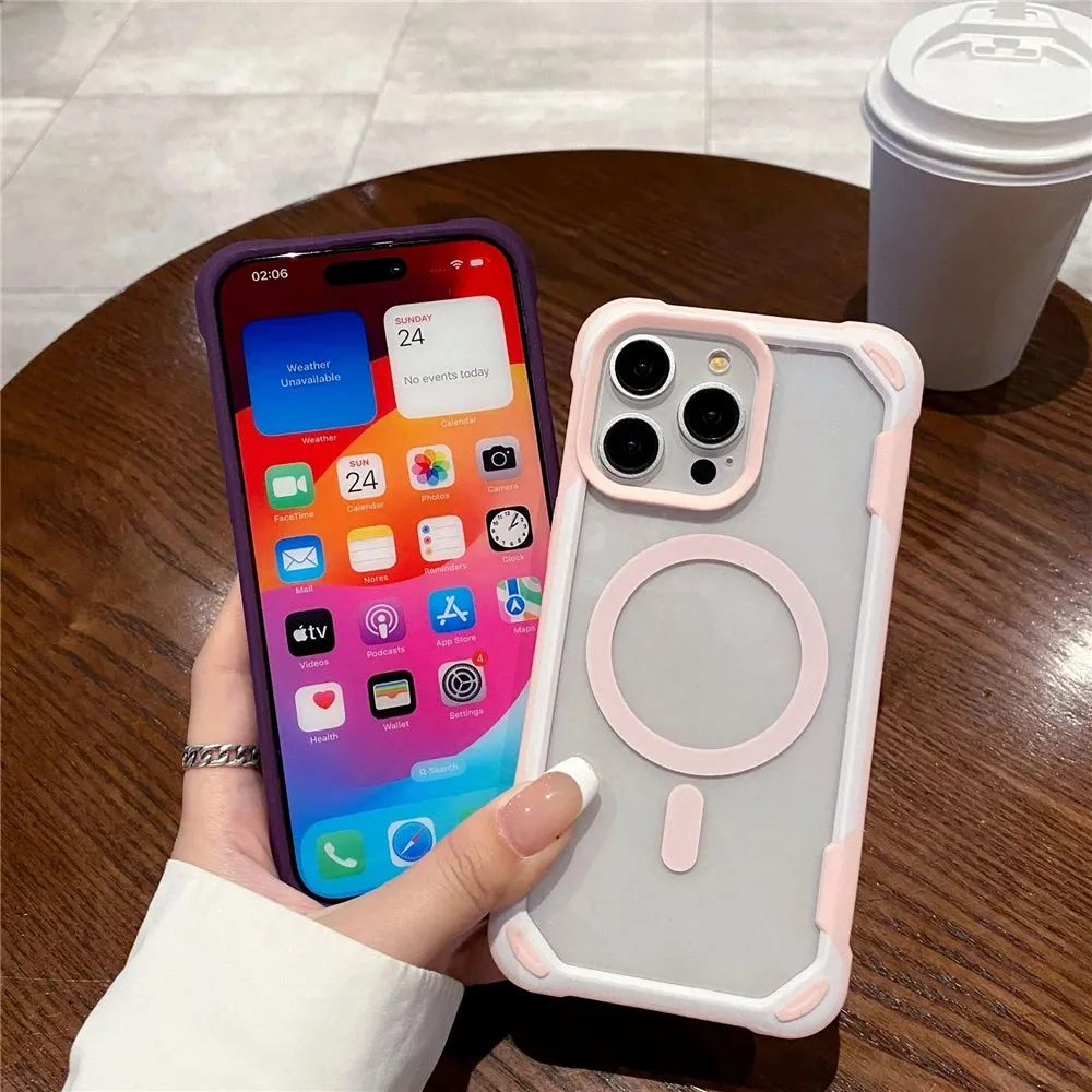 Colored Border Magsafe Case iPhone 13 Pro Max