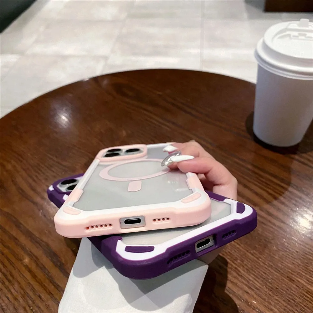Colored Border Magsafe Case iPhone 13 Pro Max