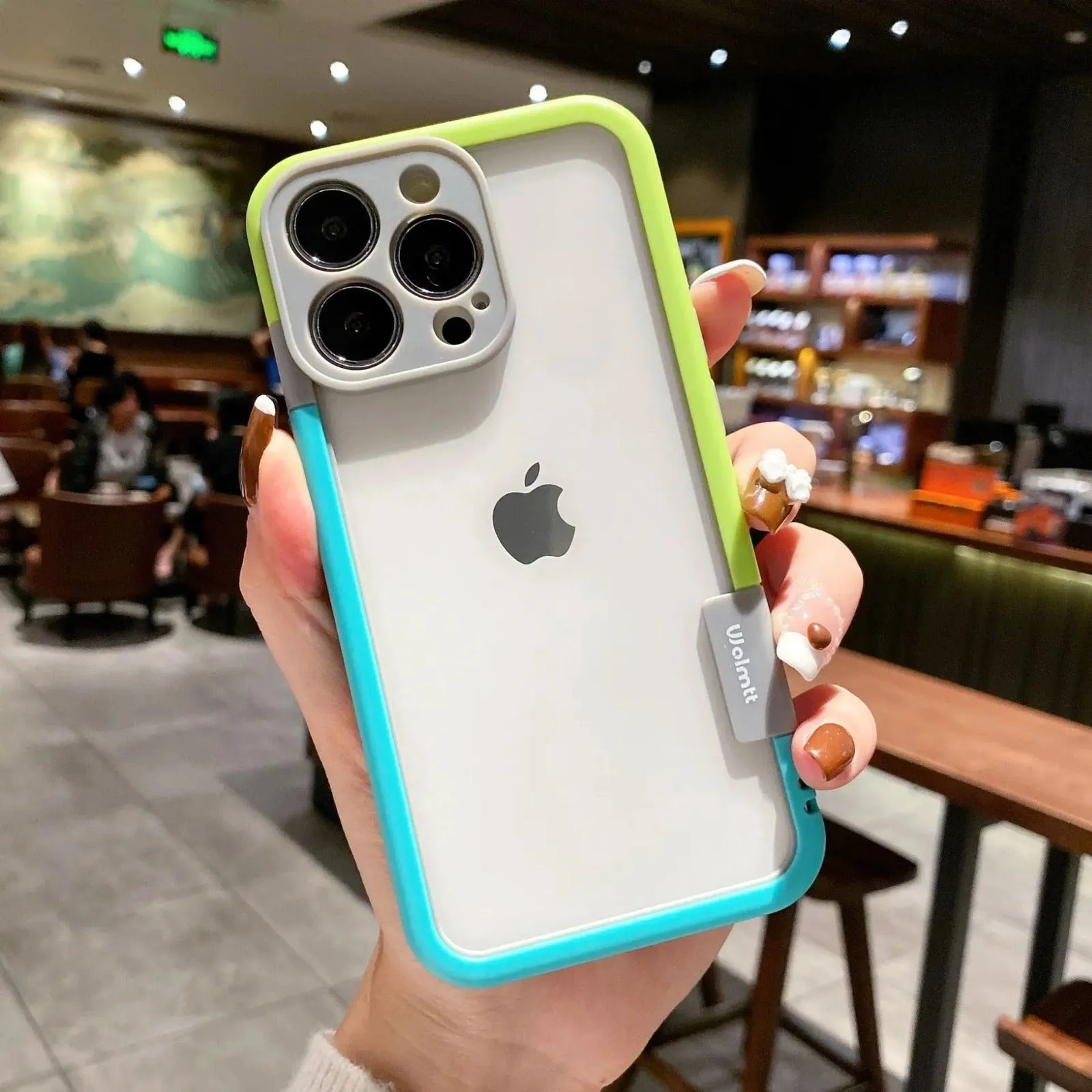 Colorful Silicone Bumper Frame Case iPhone 14 Pro