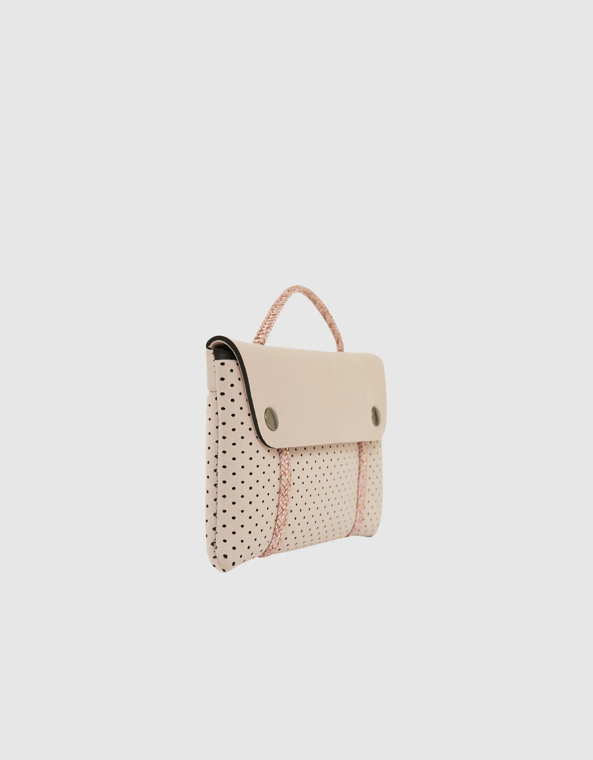 Compass belt bag in blush