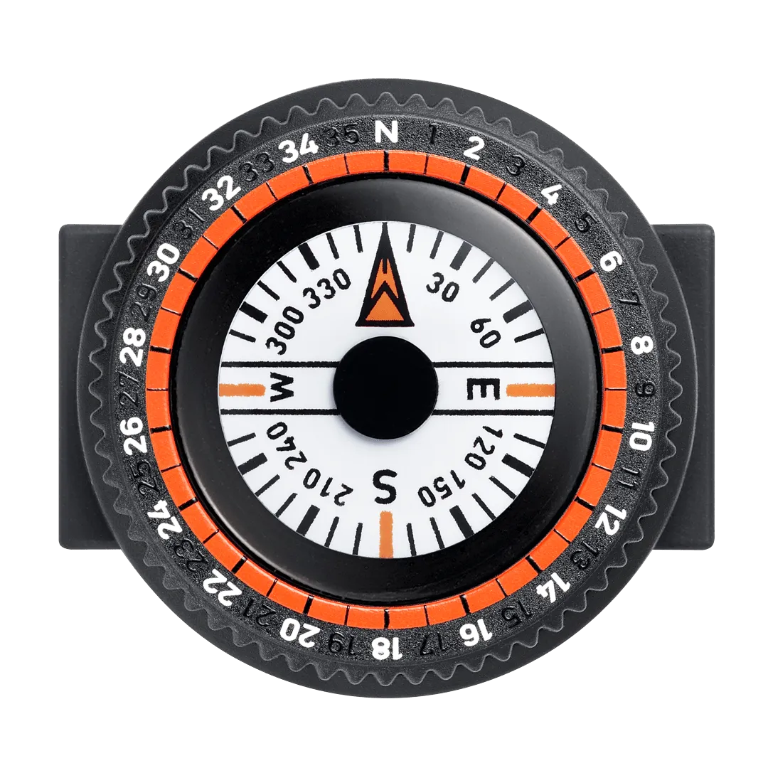 Compass with Strap Loop - Fits 22mm - 28mm Straps