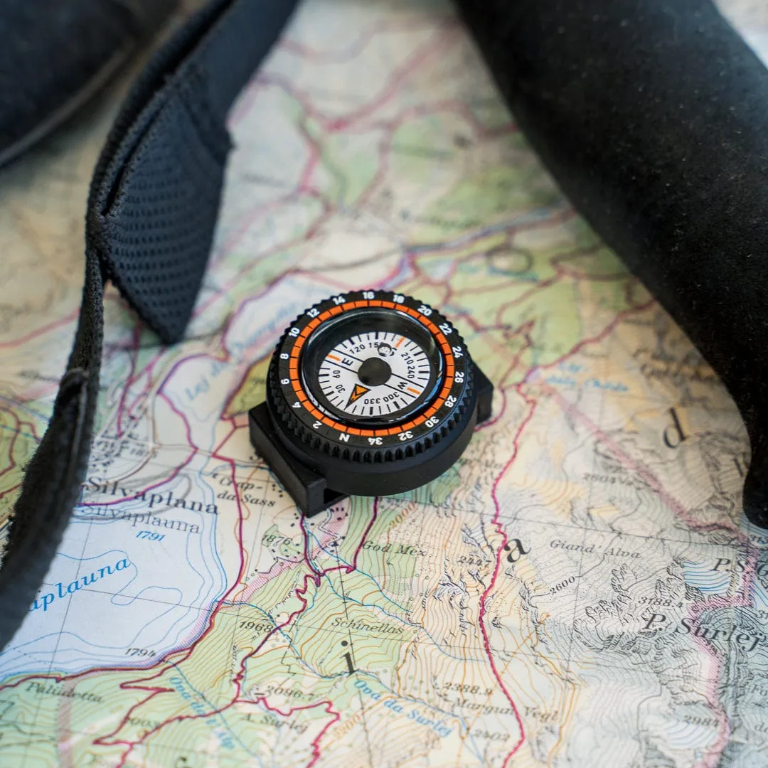 Compass with Strap Loop - Fits 22mm - 28mm Straps