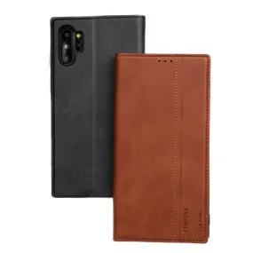 Cradle Flip Leather Case Samsung Note 10 Plus