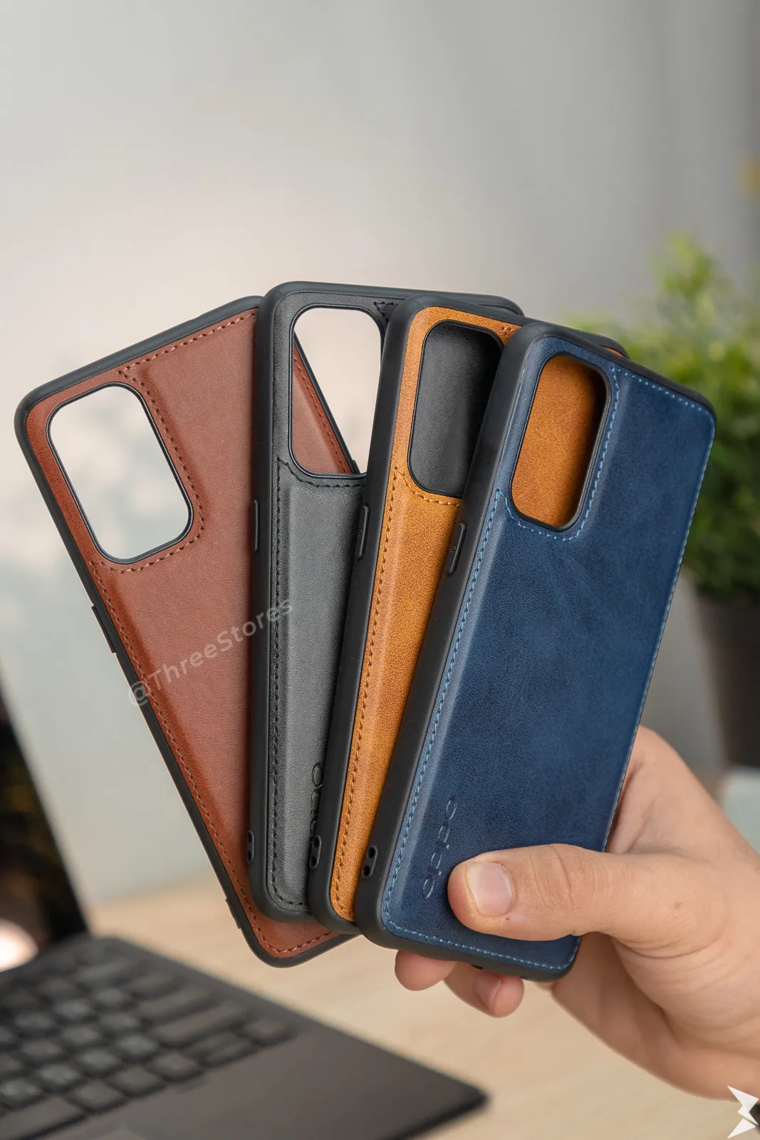 Cradle Leather Case Oppo Reno 5
