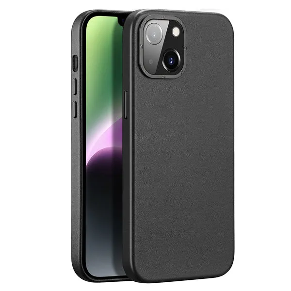 Dux Ducis Grit Series MagSafe Leather Case iPhone 14 Plus