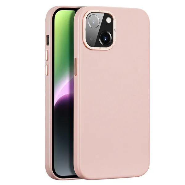 Dux Ducis Grit Series MagSafe Leather Case iPhone 14 Plus