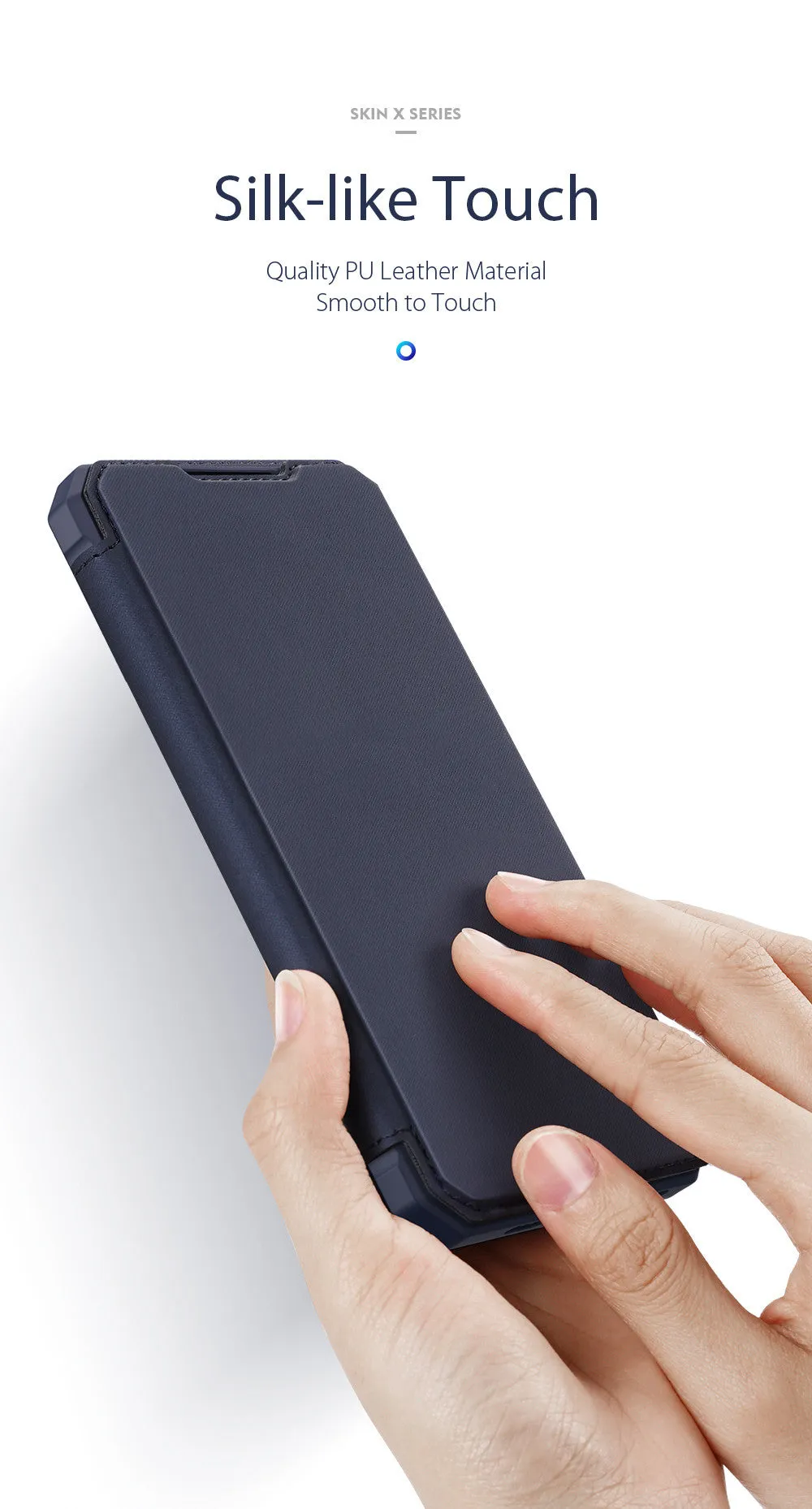 Dux Skin X Series Magnetic Flip Case Samsung Note 10 Plus