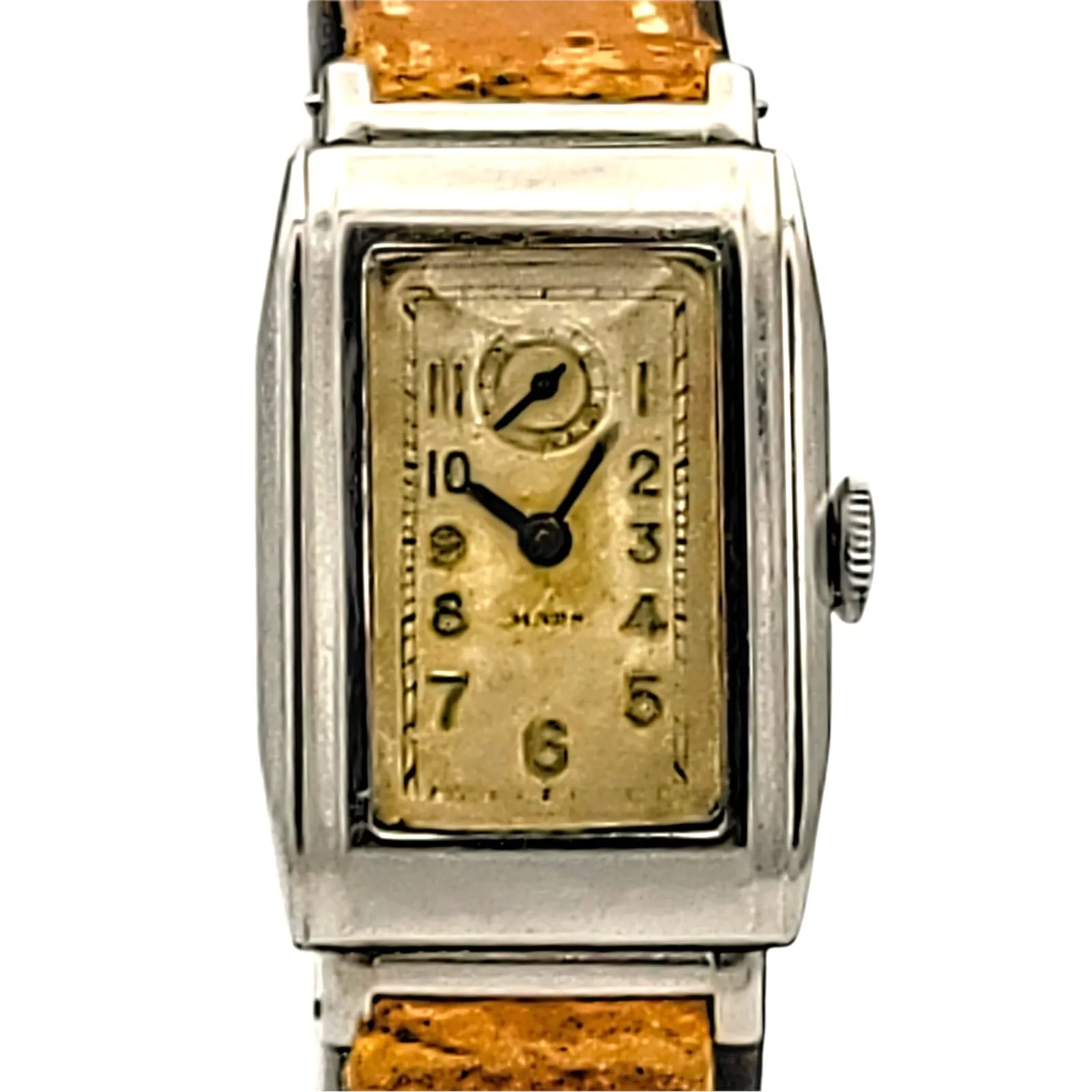 Exceptionally Rare 1920's MARS / Gallet Watch 15 Jewels Sub-Second at 12
