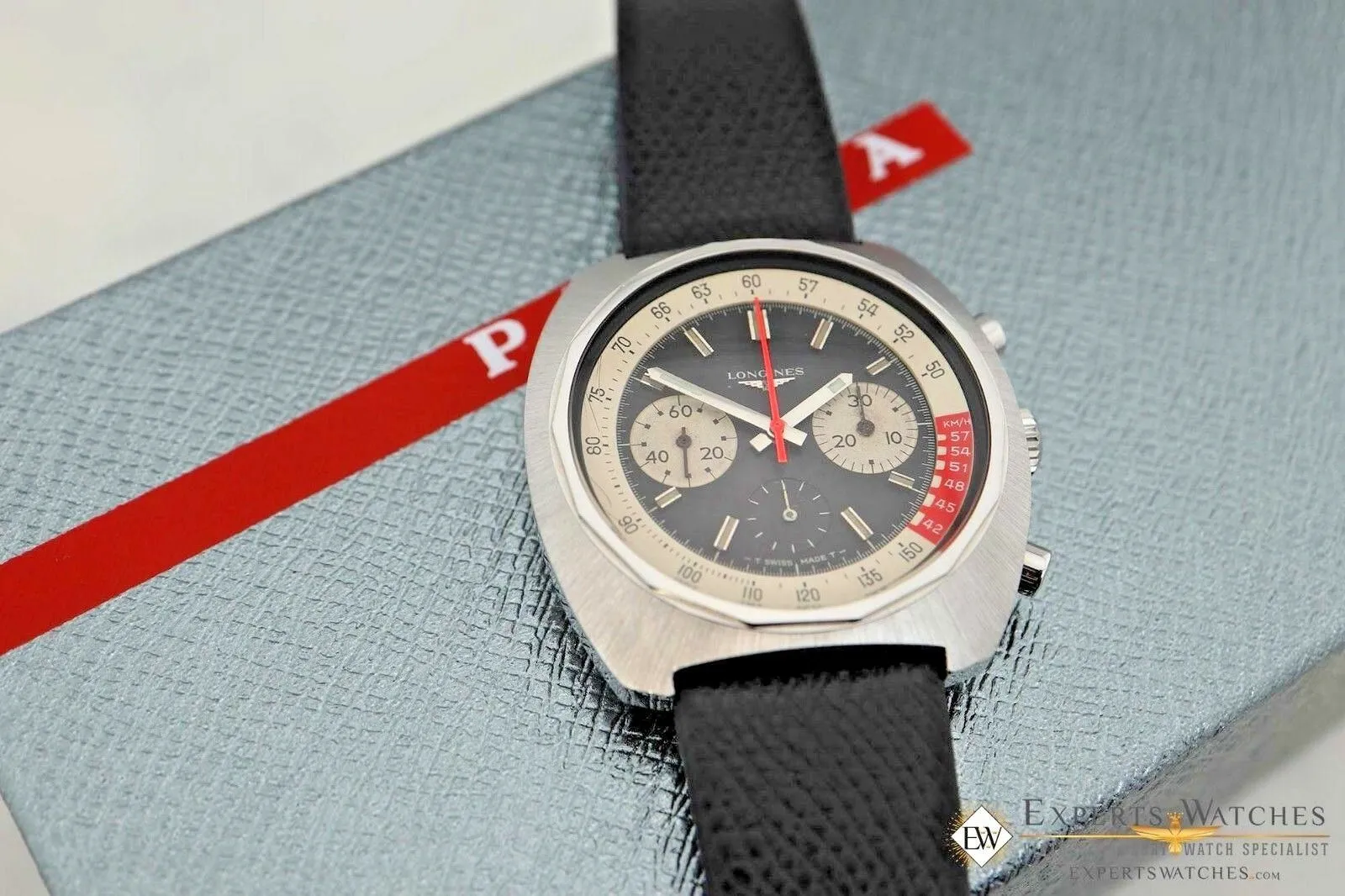 Factory Serviced Vintage LONGINES 8226 Cal 330 Valjoux 72 Chronograph W/Certific