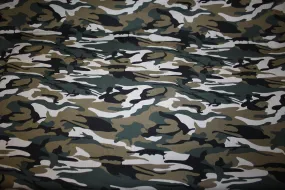 Forest Jungle Camouflage 100% Cotton Material