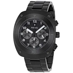 Fossil Sport Chronograph Black Ion-plated Stainless Steel Men's Watch CH2777