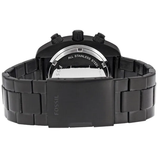 Fossil Sport Chronograph Black Ion-plated Stainless Steel Men's Watch CH2777