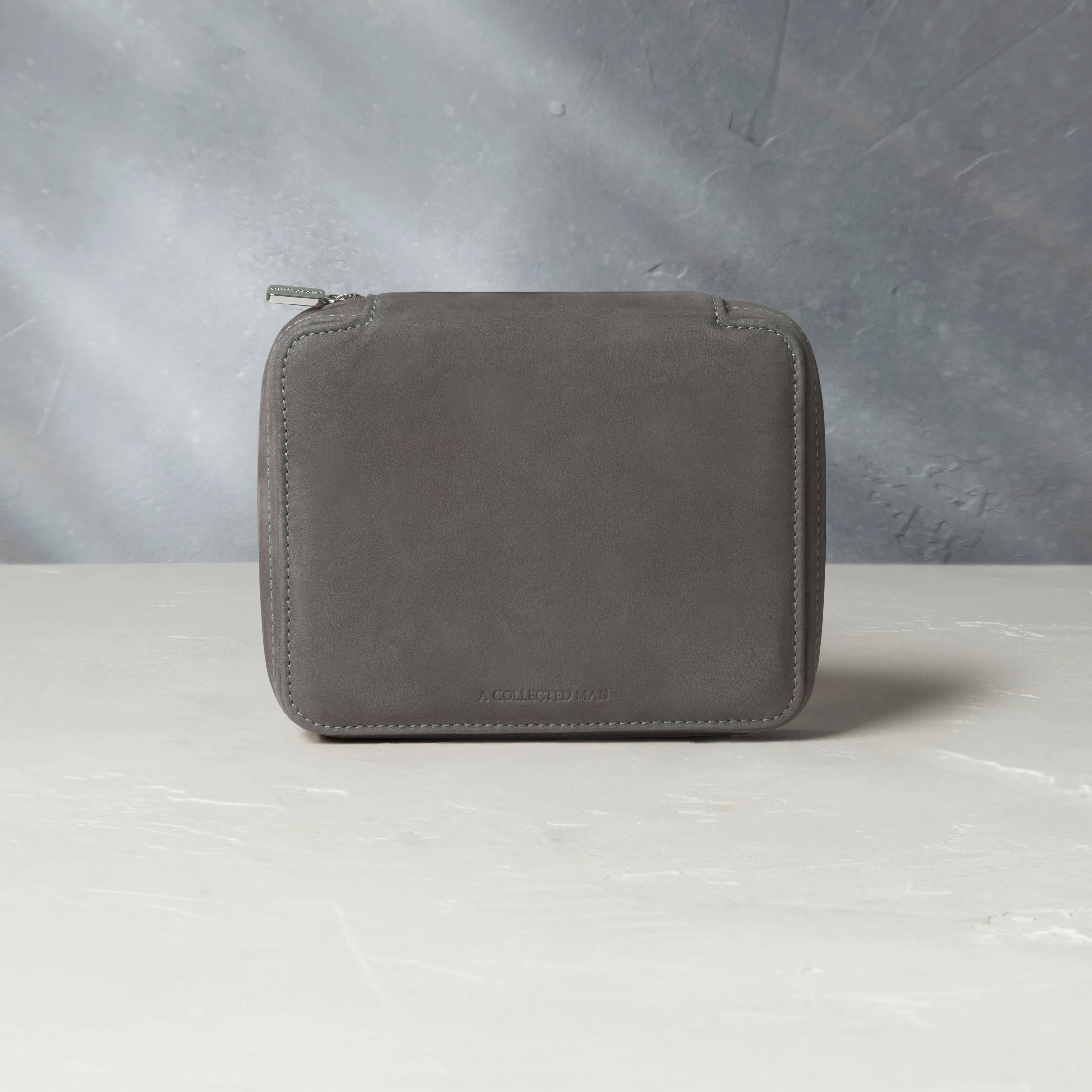 four-watch folio, nubuck