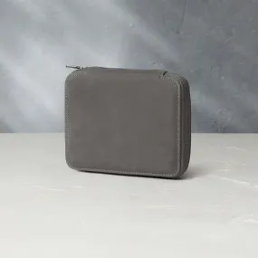 four-watch folio, nubuck