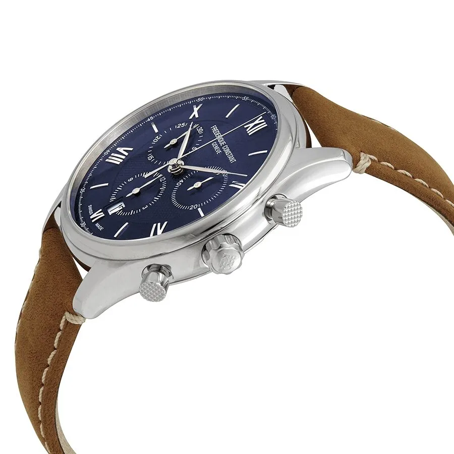Frederique Constant Classics Chronograph Quartz Blue Dial Men's Watch FC-292MNB5B6