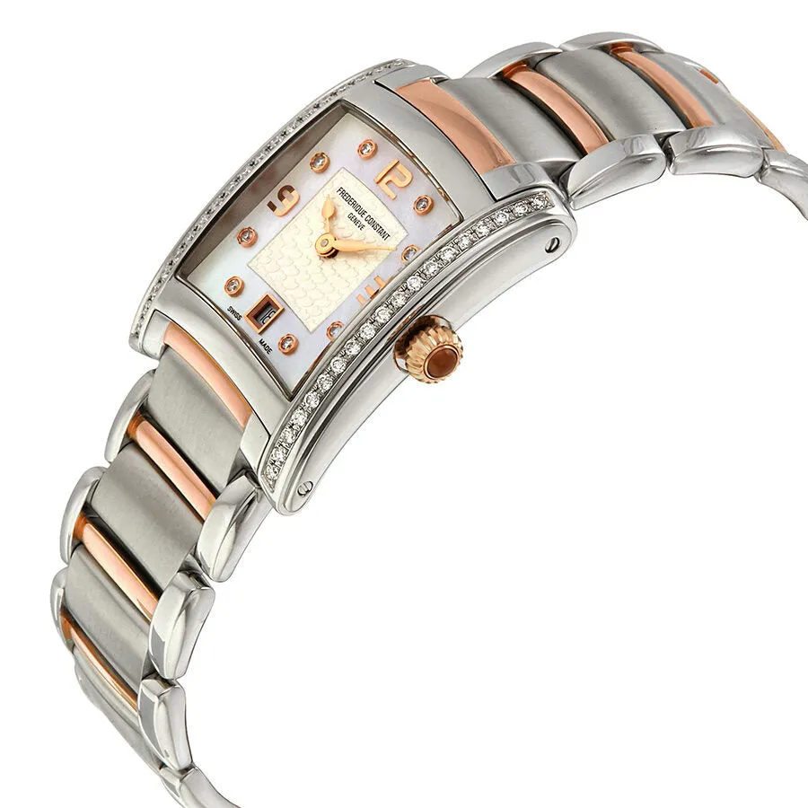 Frederique Constant Delight Mother of Pearl Diamond Ladies Watch 220WAD2ECD2B FC-220WAD2ECD2B