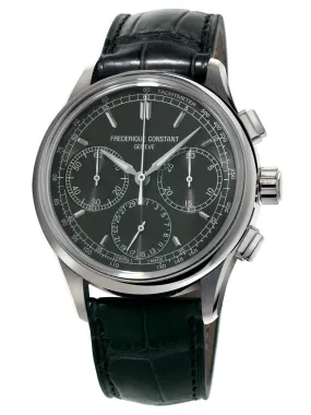 Frederique Constant Flyback Chronograph Automatic Black Dial Men's Watch FC-760DG4H6