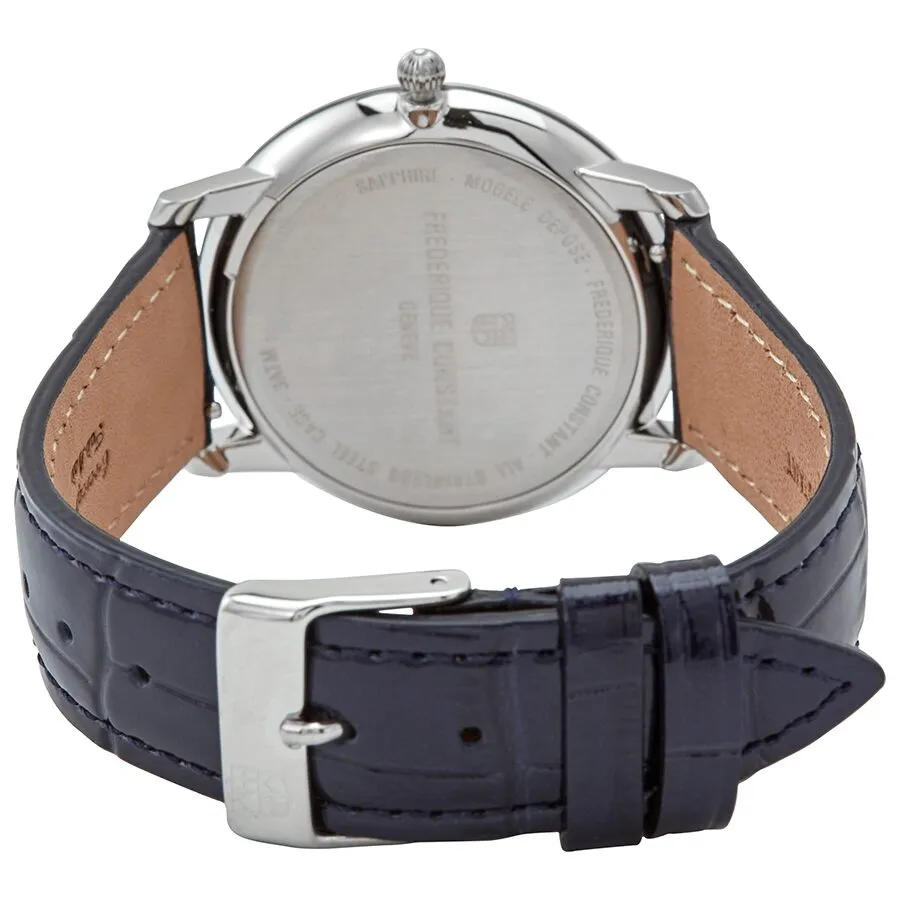 Frederique Constant Slimline Quartz Diamond White Mother of Pearl Dial Ladies Watch FC-220MPWD3S6