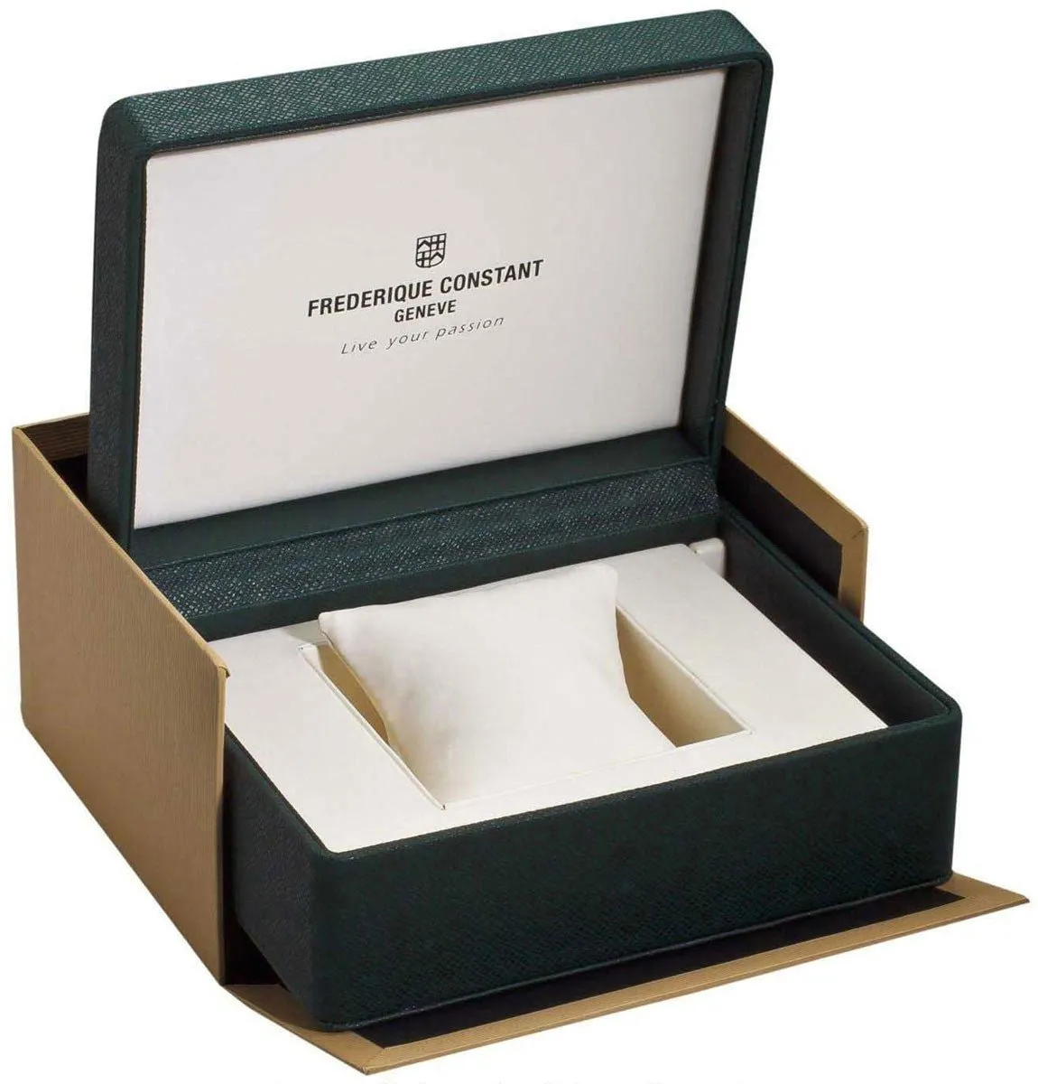 Frederique Constant Slimline Silver Dial Date Black Leather Strap Quartz Mens Watch FC-245M5S6