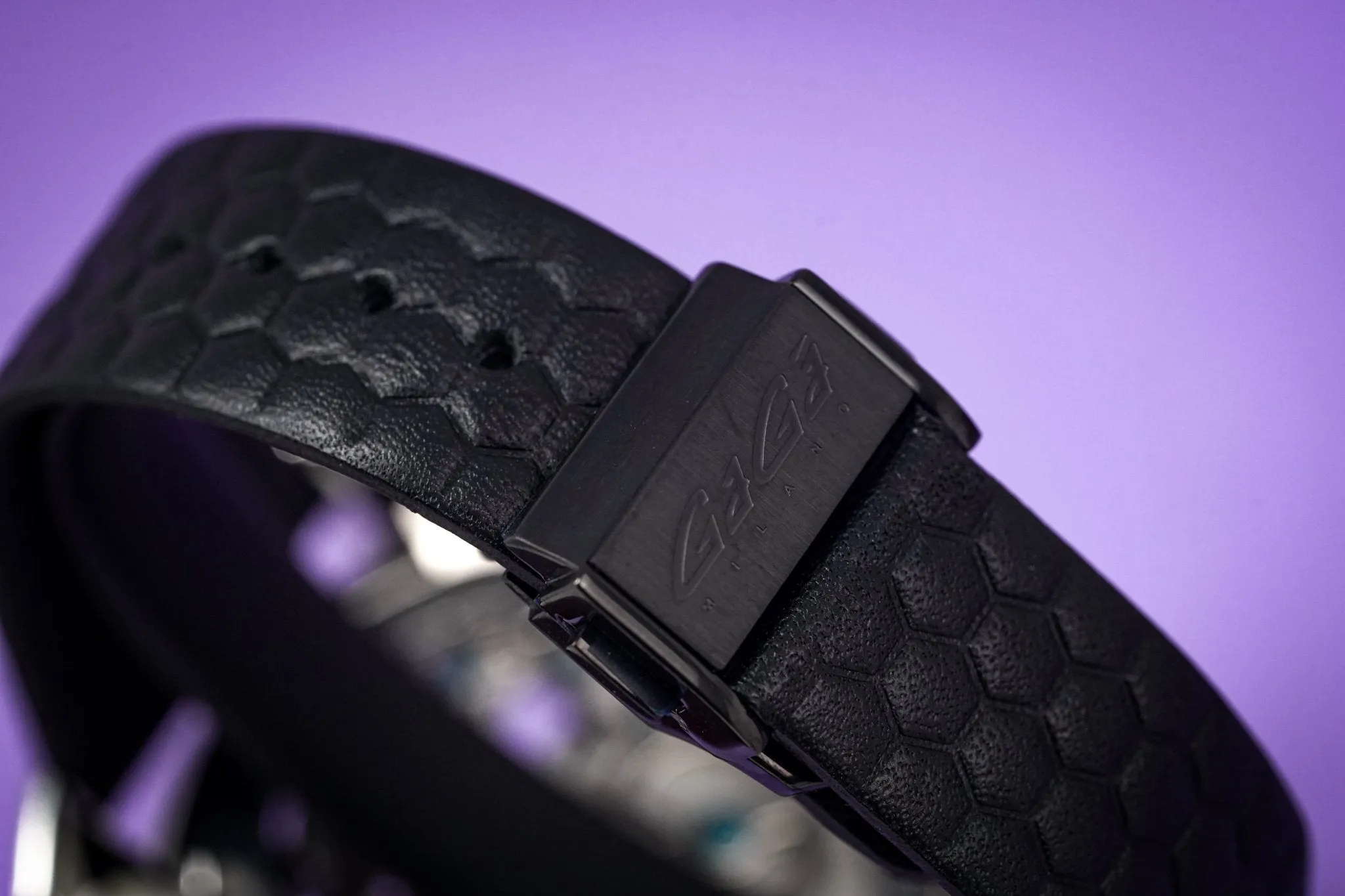 Gaga Milano Watch Neymar Jr. Skeleton Steel Carbon Limited Edition