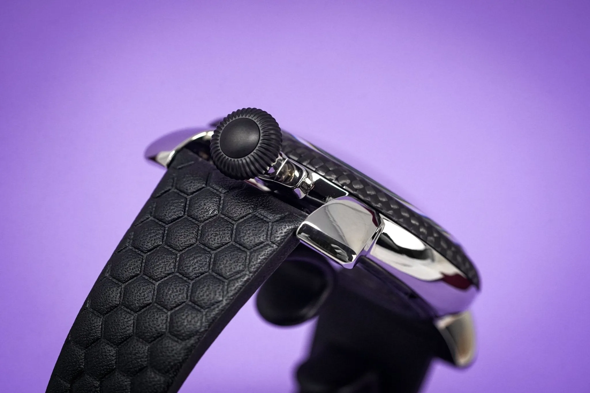 Gaga Milano Watch Neymar Jr. Skeleton Steel Carbon Limited Edition