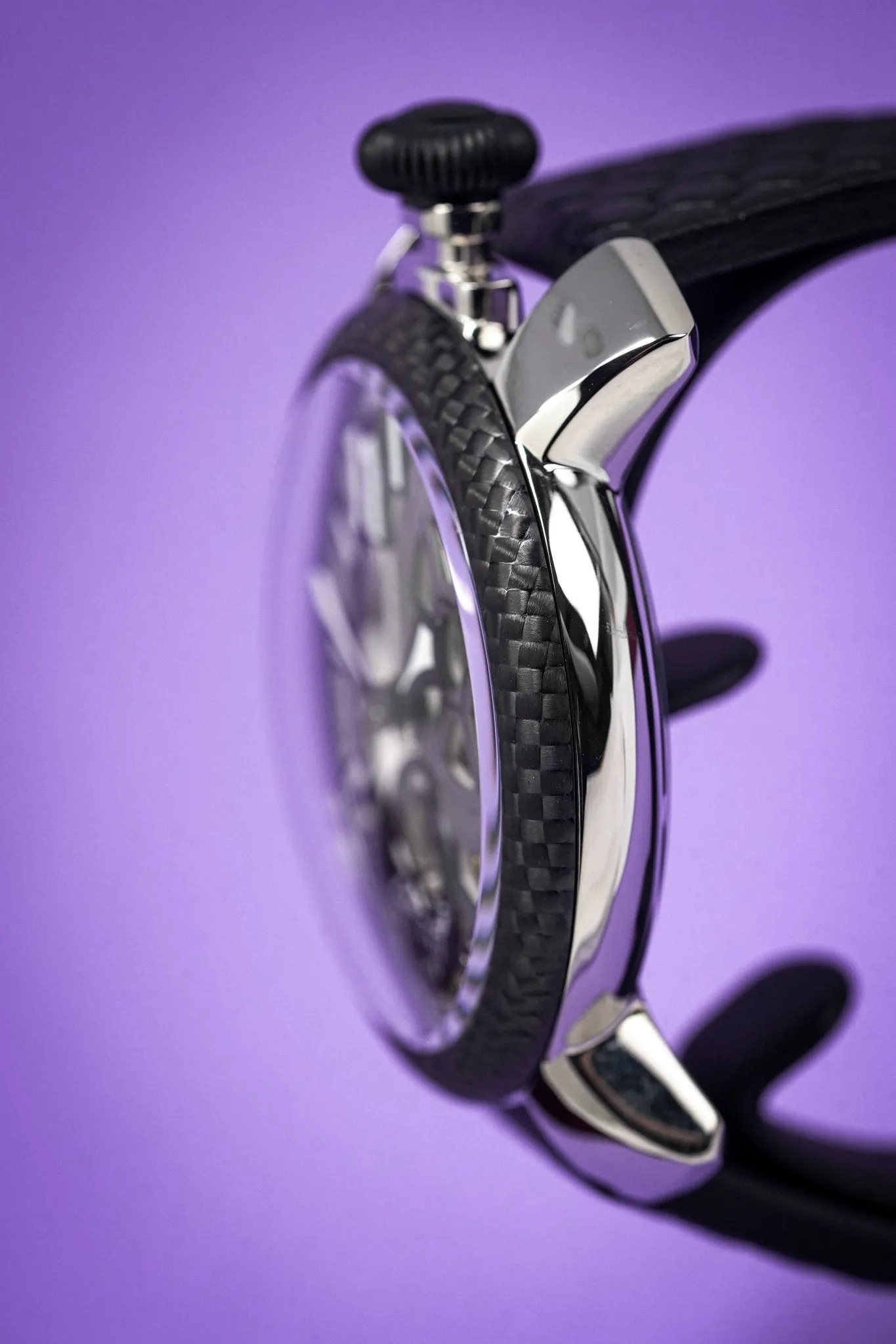 Gaga Milano Watch Neymar Jr. Skeleton Steel Carbon Limited Edition