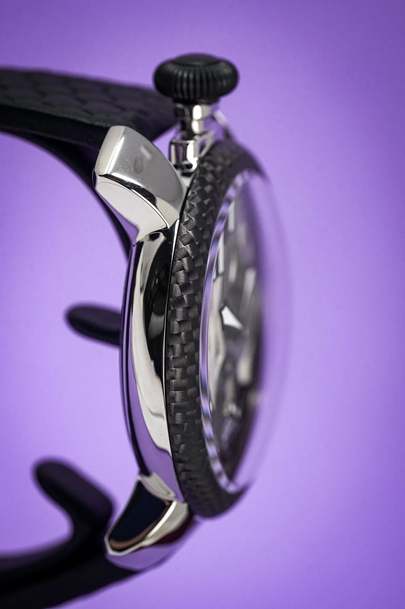 Gaga Milano Watch Neymar Jr. Skeleton Steel Carbon Limited Edition