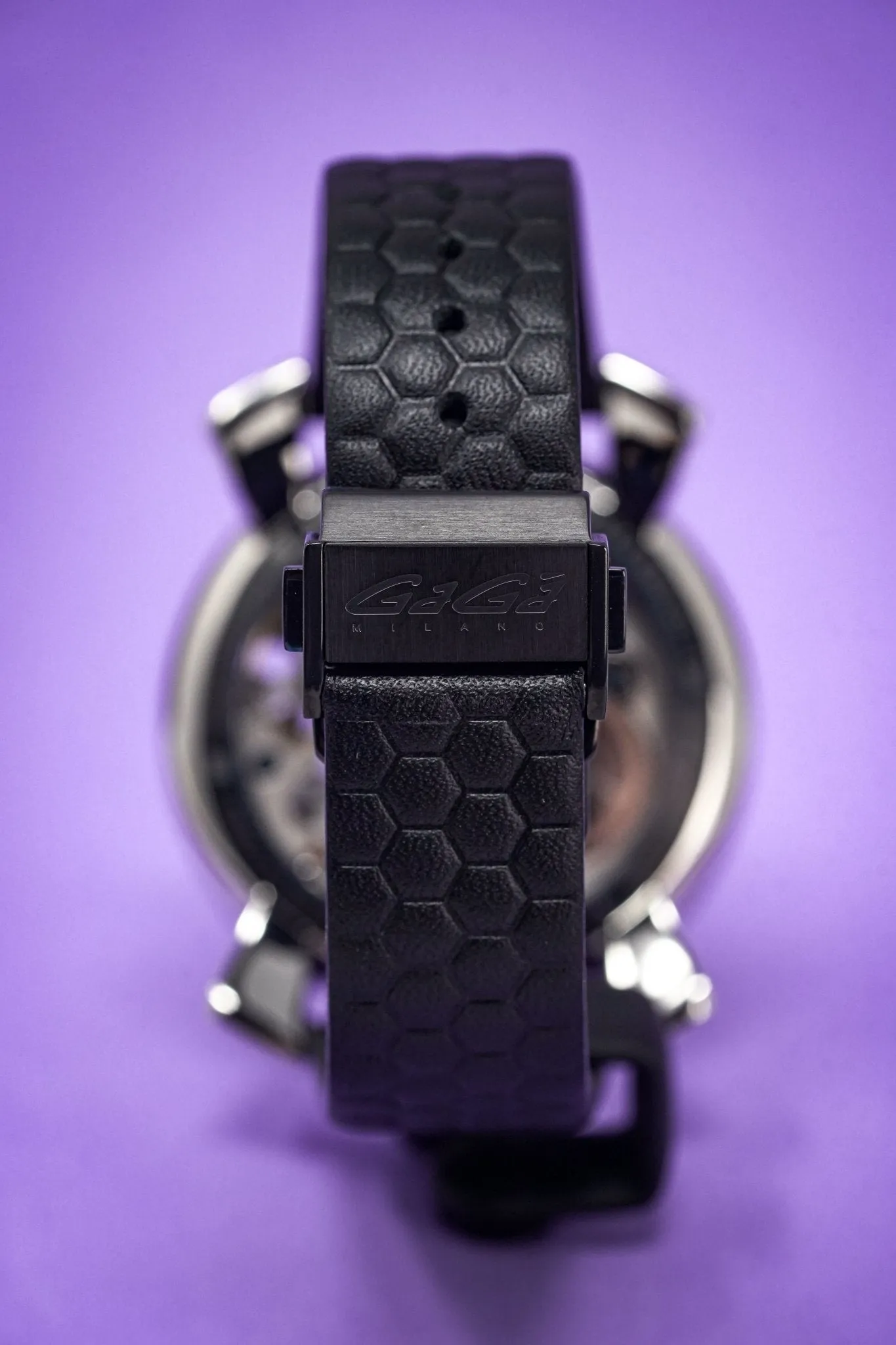 Gaga Milano Watch Neymar Jr. Skeleton Steel Carbon Limited Edition