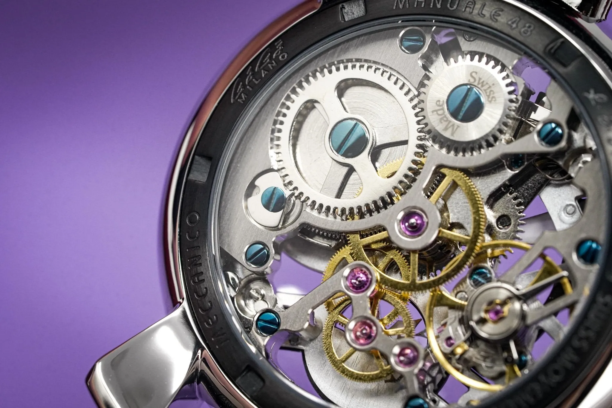 Gaga Milano Watch Neymar Jr. Skeleton Steel Carbon Limited Edition