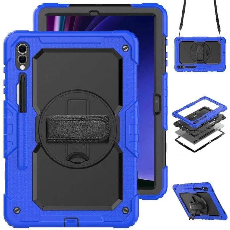 Galaxy Tab S9 Shockproof Shoulder Strap Case