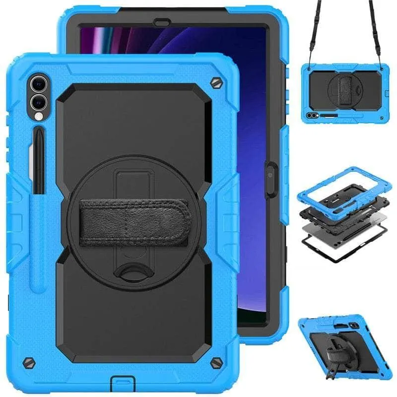 Galaxy Tab S9 Shockproof Shoulder Strap Case