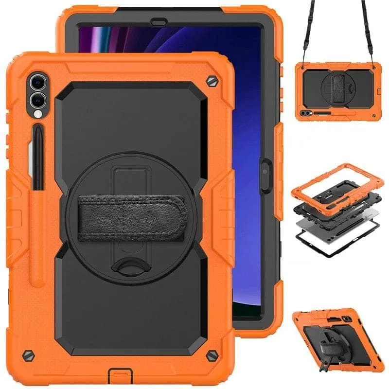 Galaxy Tab S9 Shockproof Shoulder Strap Case