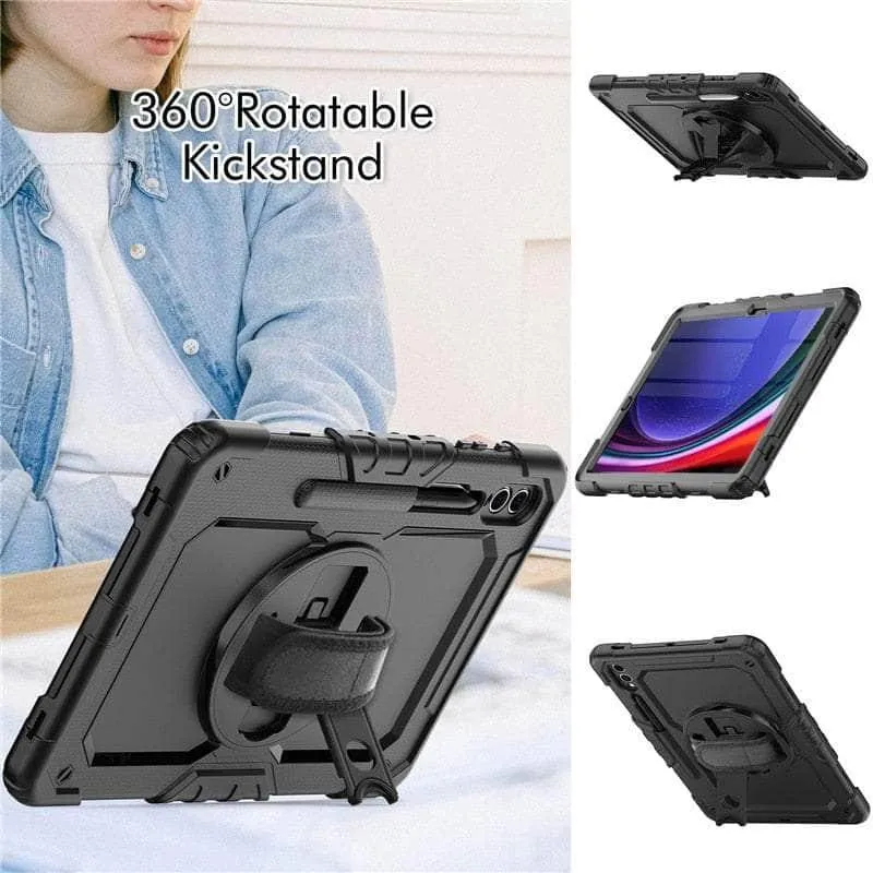 Galaxy Tab S9 Shockproof Shoulder Strap Case