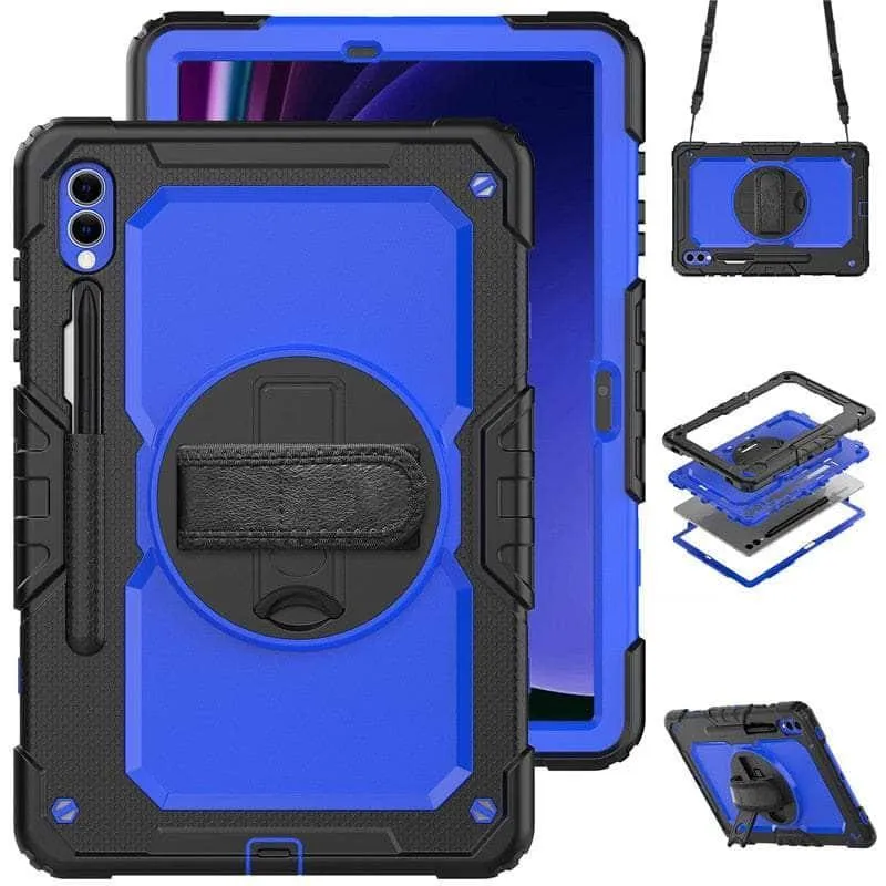 Galaxy Tab S9 Shockproof Shoulder Strap Case