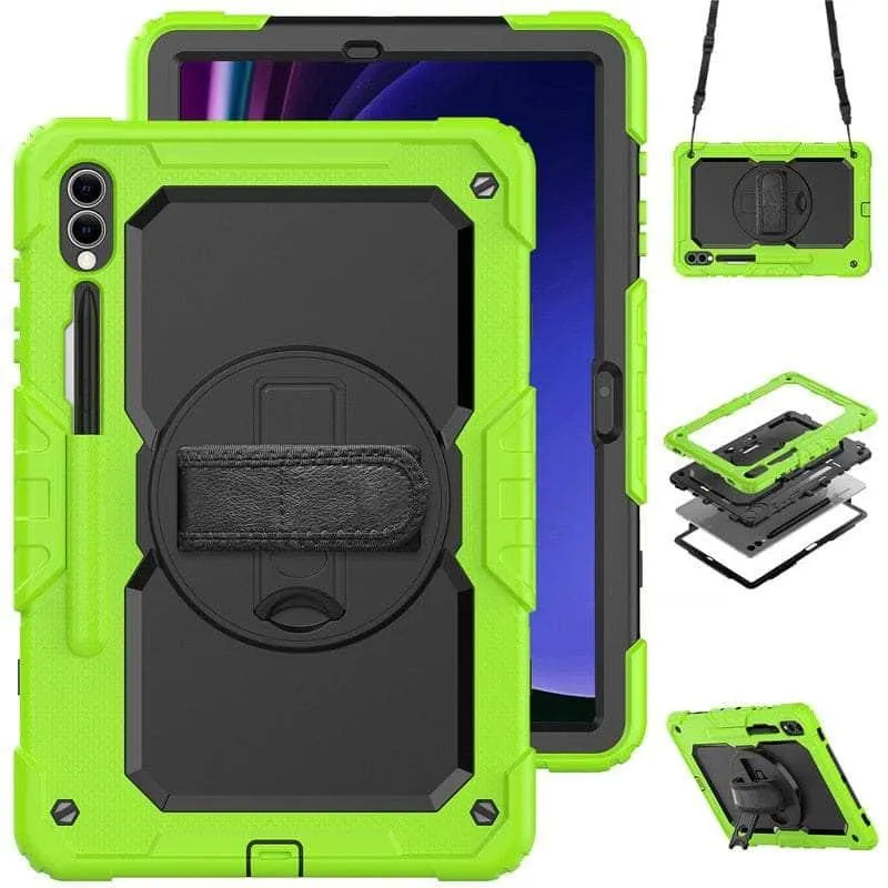 Galaxy Tab S9 Shockproof Shoulder Strap Case