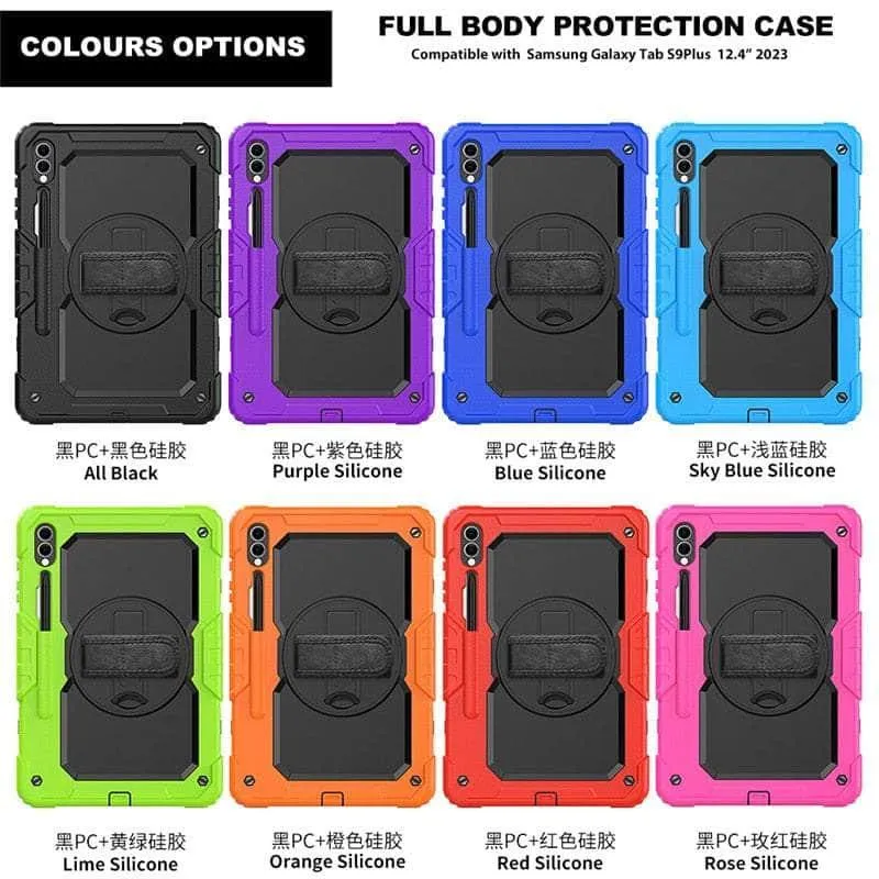 Galaxy Tab S9 Shockproof Shoulder Strap Case