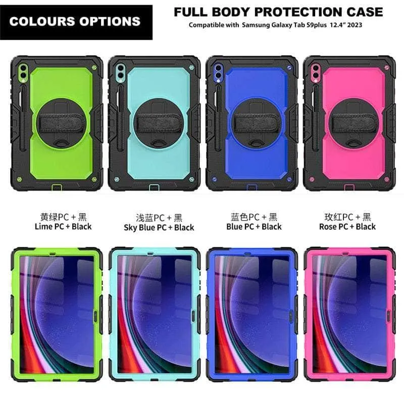 Galaxy Tab S9 Shockproof Shoulder Strap Case